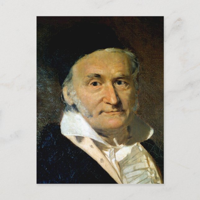 carl friedrich gauss postkarte (Vorderseite)