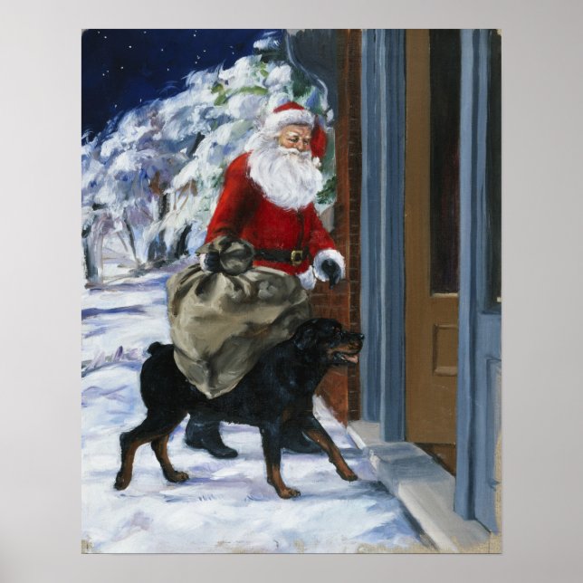 Carl Helping Santa Claus von (b) Poster (Vorne)