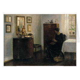 Carl Holsøe Woman with Fruit Bowl CC0449