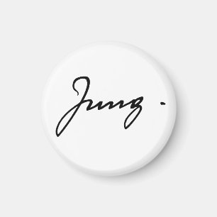 Carl Jung Signatur Magnet