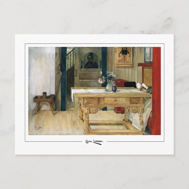 Carl Larsson #155 - Fine Art Postcard Postkarte (Vorderseite)
