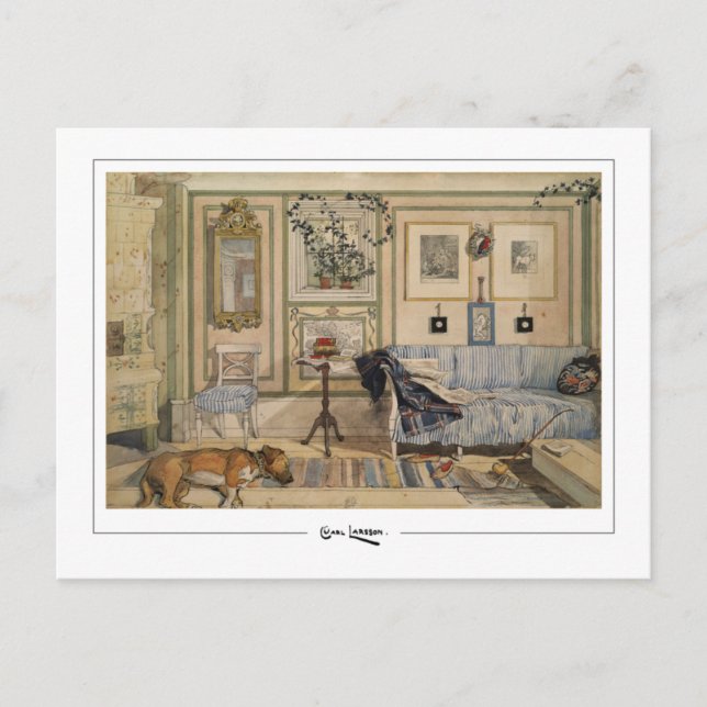 Carl Larsson #160 - Fine Art Postcard Postkarte (Vorderseite)