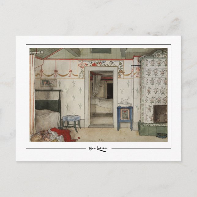 Carl Larsson #393 - Fine Art Postcard Postkarte (Vorderseite)