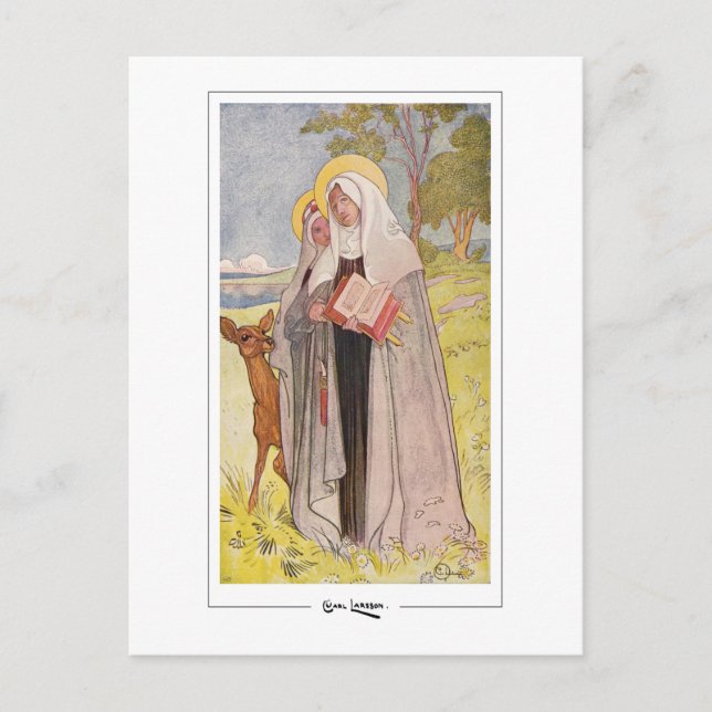 Carl Larsson #423 - Fine Art Postcard Postkarte (Vorderseite)