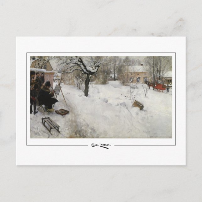 Carl Larsson #88 - Fine Art Postcard Postkarte (Vorderseite)