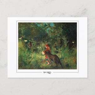 Carl Larsson #9 - Fine Art Postcard Postkarte