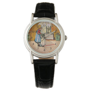 Carl Larsson art: Die Küche Armbanduhr