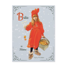 Carl Larsson Brita als Iduna CC0909 Weihnachten