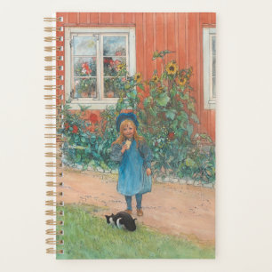 Carl Larsson - Brita mit Katze Planer