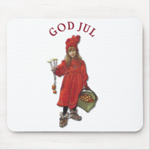 Carl Larsson Brita, wie Iduna sagt, Gott Jul Mousepad