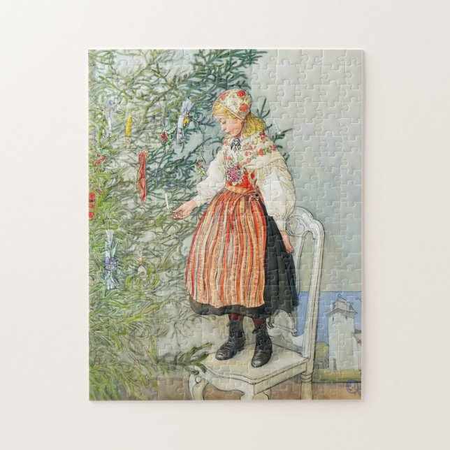 Carl Larsson Christmas Tree Puzzle (Vertikal)
