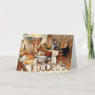 Carl Larsson: Details zum Heiligabend, Karte