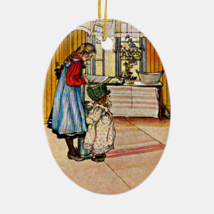Carl Larsson - Die Küche Keramik Ornament
