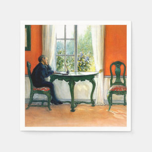 Carl Larsson - Erforderliche Lesart Serviette