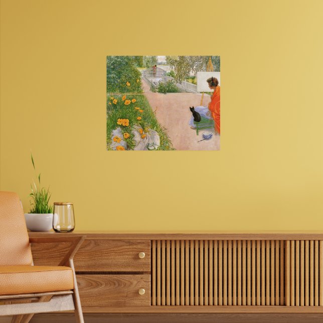 Carl Larsson Gemälde, Brücke, Poster (Wohnzimmer 2)