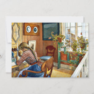 Carl Larsson - Korrespondenz Karte
