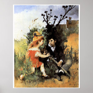 Carl Larsson Kunstwerk, Clair Obscur, Poster