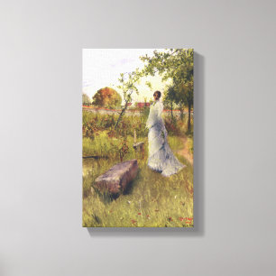 Carl Larsson Vintag The Bride Leinwanddruck