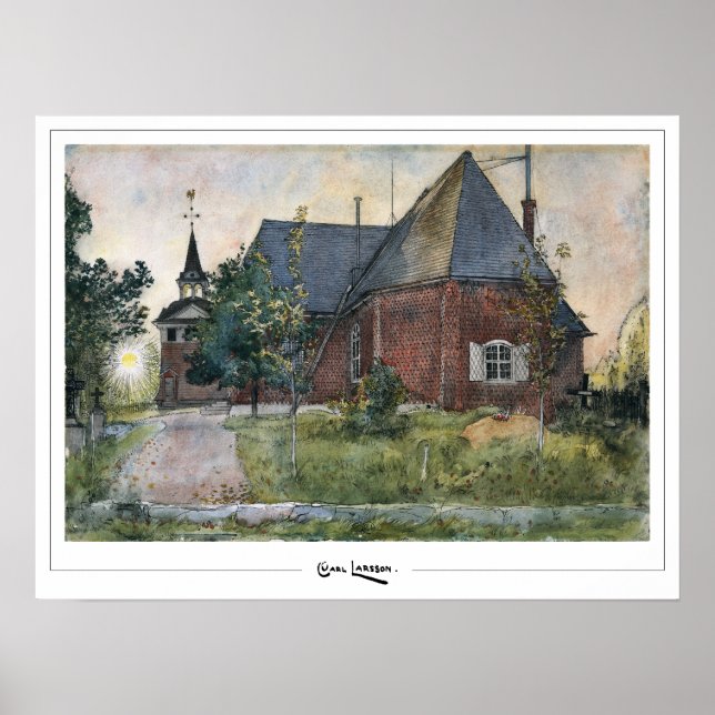 Carl Larsson Zedign Art Poster #194 (Vorne)