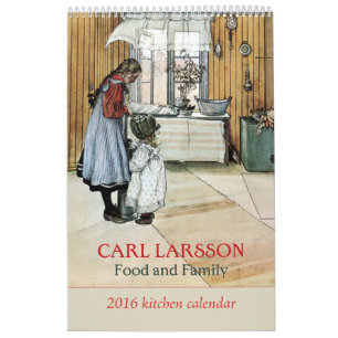 Carl Larssonnahrungsmittel-und Kalender
