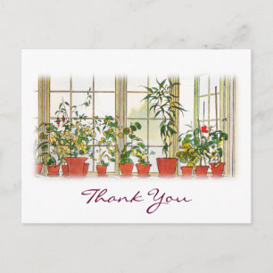 Carl Larssons Danke schön Postkarte