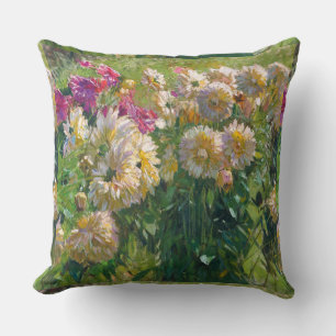 Carl Moll Vintag Dahlias Kissen
