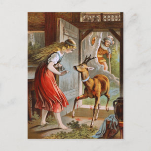 Carl Offterdinger: Little Brother & Little Sister Postkarte