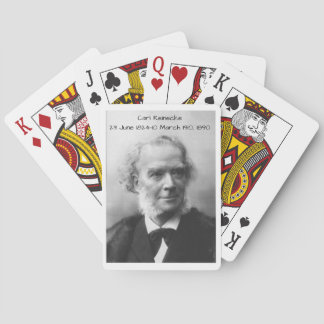 Carl Reinecke 1890 Spielkarten