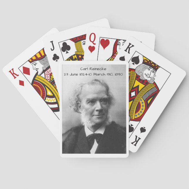 Carl Reinecke Spielkarten (Rückseite)