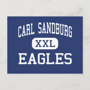 Carl Sandburg - Eagles - Hoch über der Leventina Postkarte