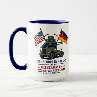 Carl-Schurz-Kaserne Bremerhaven Cold War Veteran Tasse