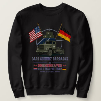 Carl Schurz Kaserne Bremerhaven Kalter Krieg Veter Sweatshirt