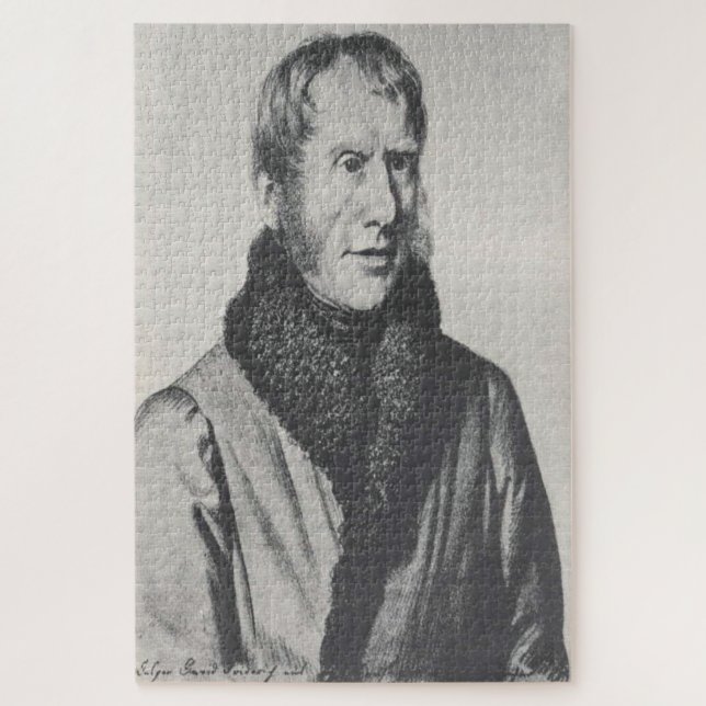 Carl Vogel von Vogelstein - Caspar David Friedrich Puzzle (Vertikal)