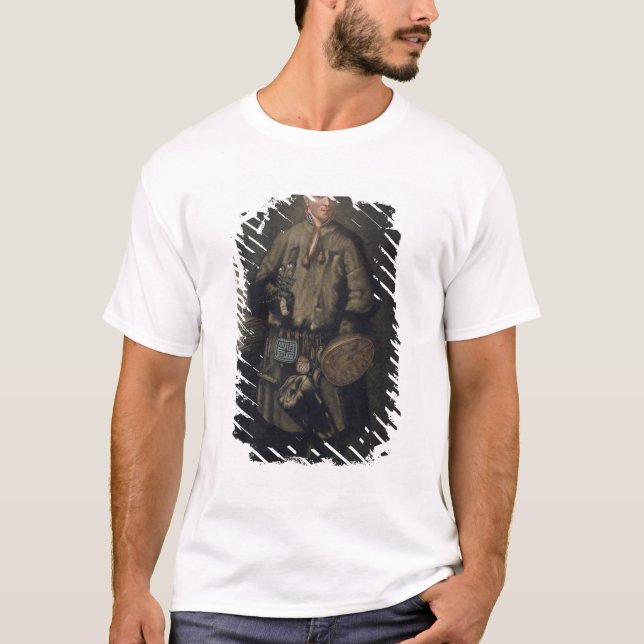 Carl von Linné in seinem Lappland-Kleid T-Shirt (Vorderseite)