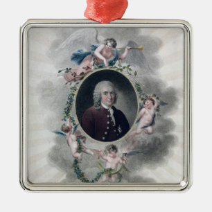 Carl von Linné, Ritter des polaren Sternes Silbernes Ornament