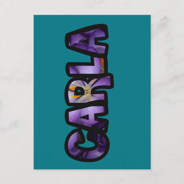 CARLA POSTKARTE (Vorderseite)