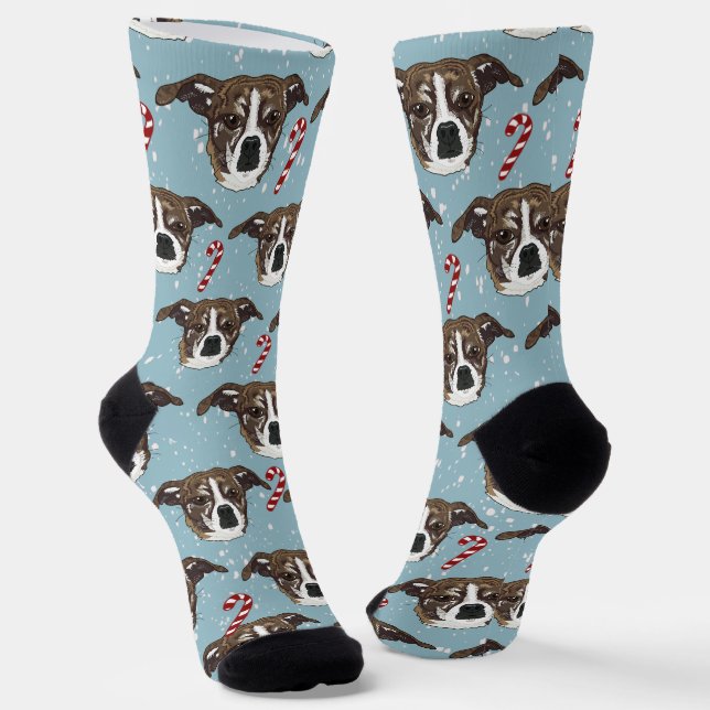 Carleigh Dog Socken (Gewinkelt)