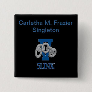 Carletha M. Frazier Singleton Button