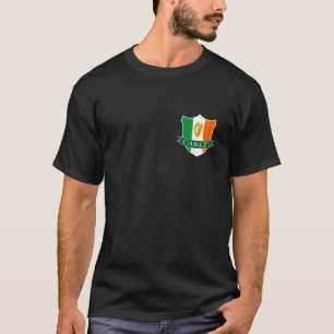 CARLIN Irish Name Ireland Flag Harp Family T-Shirt