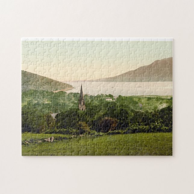 Carlingford Lough, Grafschaft Down, Landschaft N.  Puzzle (Horizontal)