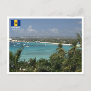 Carlisle Bay - Barbados Postkarte