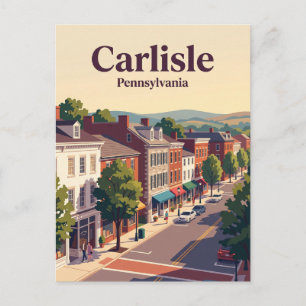 Carlisle, Pennsylvania Postkarte