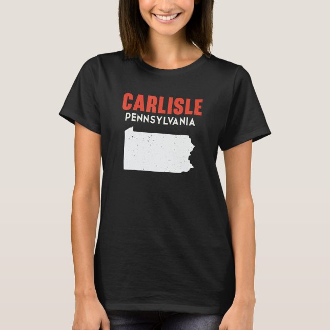 Carlisle Pennsylvania USA State America Travel T-Shirt (Vorderseite)