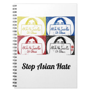 Carlo - ich bin kein Virus - Stopp Asian Hate Notizblock