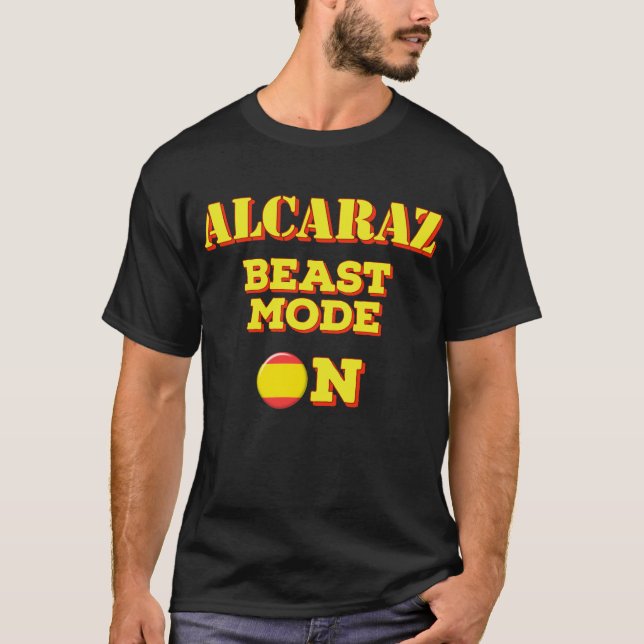 Carlos Alcaraz t shirt (Vorderseite)