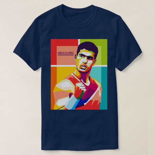 Carlos alcaraz TShirt (Design vorne)