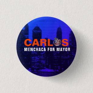 Carlos Menchaca für NYC Mayor 2021 Button