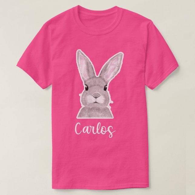 Carlos Name Ostersonniger Individuelle Name Freita T-Shirt (Design vorne)