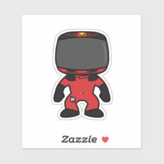 Carlos Sainz Custom Mini Abbildung - F1 2023 Saiso Aufkleber