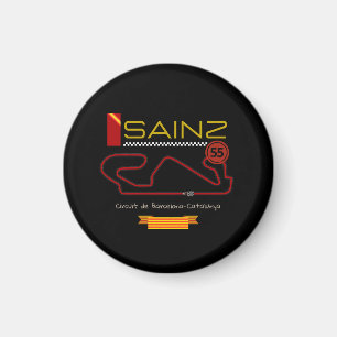 CARLOS SAINZ, Formel 1, ferrari Magnet